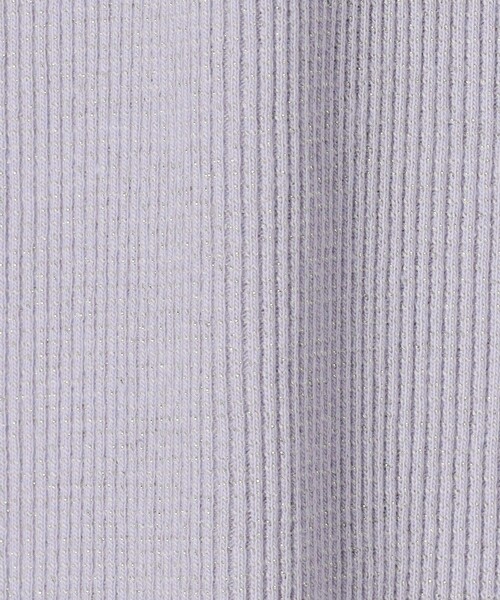 Steven Alan（スティーブンアラン）の「＜Steven Alan＞ラメ テレコ タンクトップ（タンクトップ・レディース・ネイビー/ライラック/クリーム・FREE）」の14枚目の写真