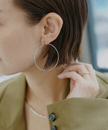 Omekashi | シンプルフープピアス(ピアス（両耳用）)