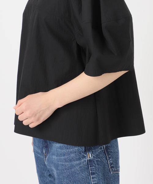 Spick & Span(スピックアンドスパン)の「ラウンドスリーブブラウス(シャツ/ブラウス・レディース・サックスブルー/ブラック/ホワイト・FREE)」の11枚目の写真