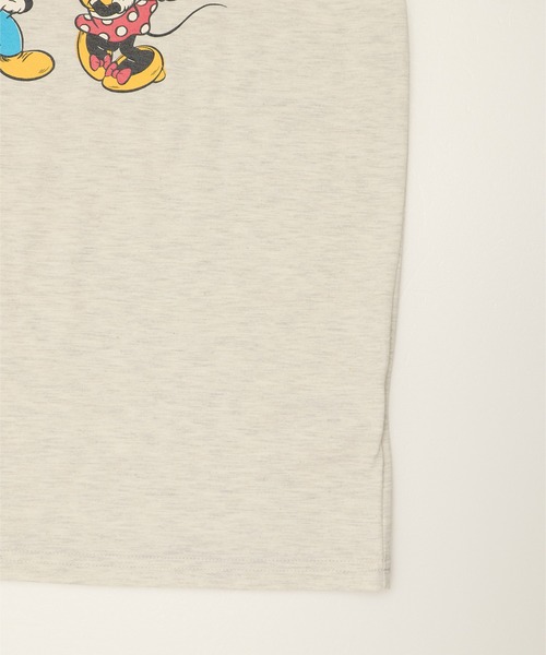 ALWAYS GOOD TIME(オルウェイズグッドタイム)の「【DISNEY/ディズニー】天竺 プリント BOXシルエット 半袖Tシャツ ミッキーマウス/ミニーマウス(Tシャツ/カットソー・レディース・クリーム/オートミール/ブルー系/グリーン・M/L)」の20枚目の写真