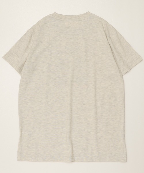 ALWAYS GOOD TIME(オルウェイズグッドタイム)の「【DISNEY/ディズニー】天竺 プリント BOXシルエット 半袖Tシャツ ミッキーマウス/ミニーマウス(Tシャツ/カットソー・レディース・クリーム/オートミール/ブルー系/グリーン・M/L)」の8枚目の写真