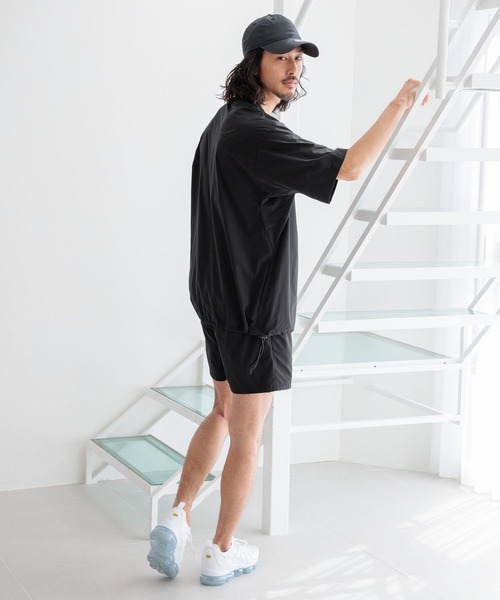 HEREIAM(ヘレイアム)の「【HEREIAM MEN】マイクロリッププルオーバー(Tシャツ/カットソー・メンズ・カモフラージュ/ブラック・MEDIUM/LARGE)」の4枚目の写真