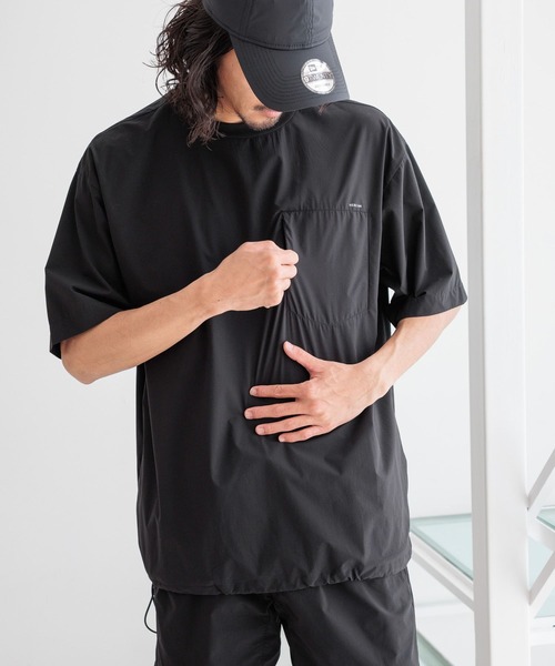 HEREIAM(ヘレイアム)の「【HEREIAM MEN】マイクロリッププルオーバー(Tシャツ/カットソー・メンズ・カモフラージュ/ブラック・MEDIUM/LARGE)」の8枚目の写真