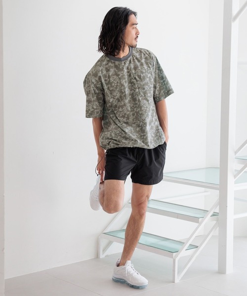 HEREIAM(ヘレイアム)の「【HEREIAM MEN】マイクロリッププルオーバー(Tシャツ/カットソー・メンズ・カモフラージュ/ブラック・MEDIUM/LARGE)」の12枚目の写真