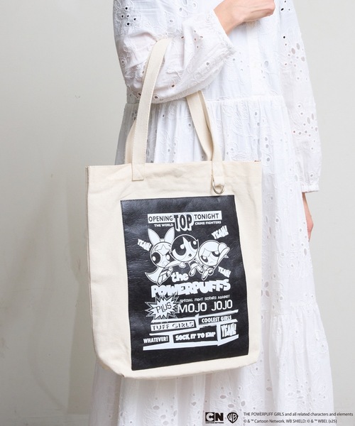 Wonderwall®︎ ワンダーウォール キャンバス トートバッグ 非売品 FLAPPER フラッパー:パワーパフ ガールズ キャンバストート