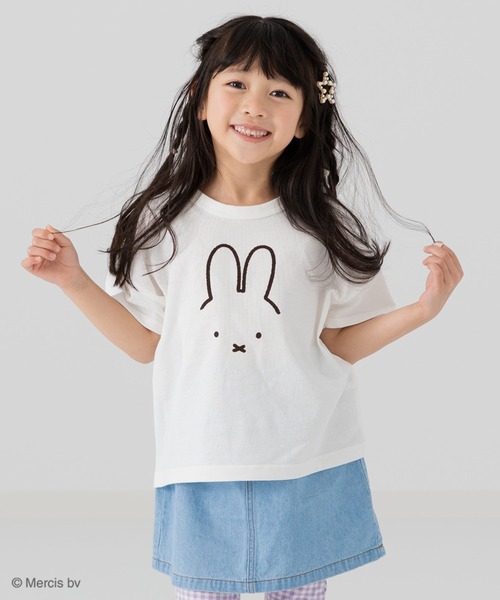 Miffy( ミッフィー)の「〈ミッフィー〉半袖Tシャツ(Tシャツ/カットソー・キッズ・A/B/C/D/E/F/G・120cm/130cm/140cm/80cm/90cm/110cm/100cm)」の2枚目の写真