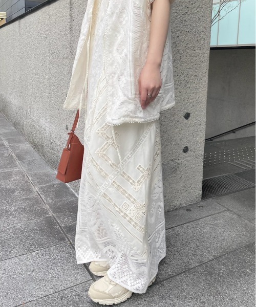 セール】LACE COMBI CAMISOLE DRESS（ワンピース）｜Ameri