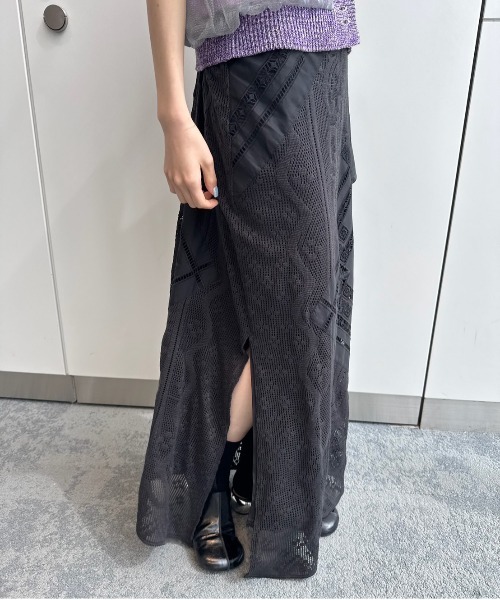 セール】LACE COMBI CAMISOLE DRESS（ワンピース）｜Ameri