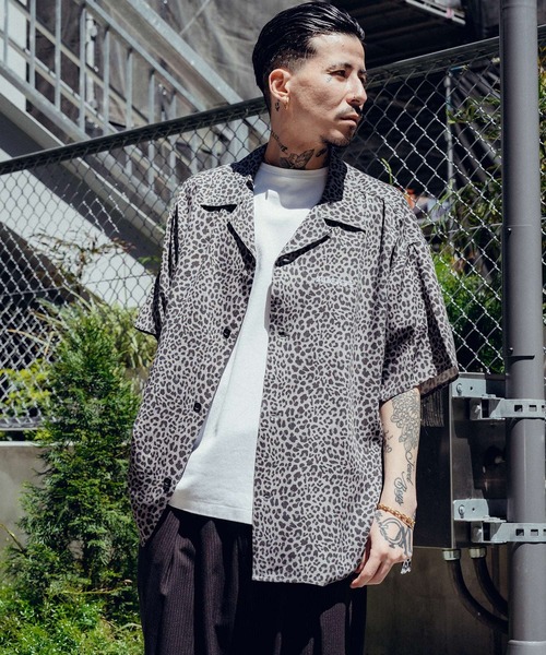 Leopard rayon shirt（シャツ/ブラウス）｜Subciety