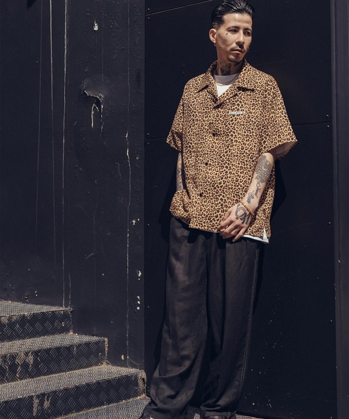 ブラウス シャツ レオパードステッチシャツ Leopard Stitching Shirt レディース 楽天市場】「2025新柄追加」シャツ ブラウス トップス