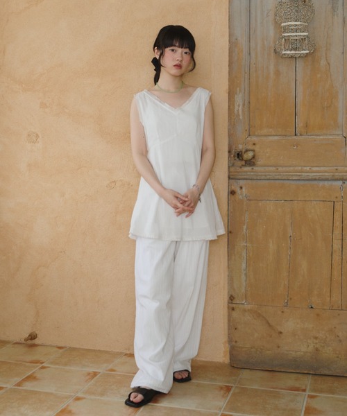 GIUNON hemsheerpleateddress ヘムシアープリーツドレス hem sheer pleated dress / ヘムシアープリーツドレス