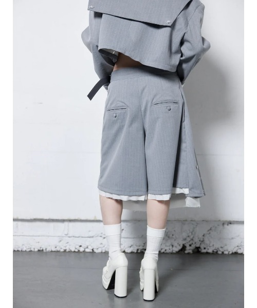 neith.（ネイス）の「neith./ネイス/Rose Pleats Skirt Pants