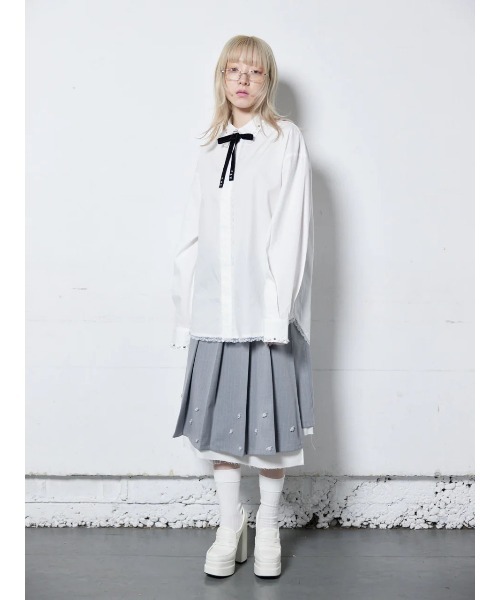 neith.（ネイス）の「neith./ネイス/Rose Pleats Skirt Pants