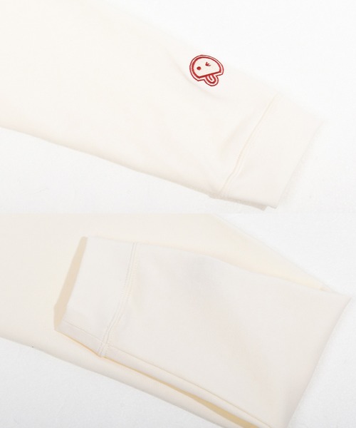 Felt-Maglietta（フェルトマリエッタ）の「[ROUXDI PERFE ルゥディパフィー]日本製ヘンリーネックトップス（Tシャツ/カットソー・メンズ・ホワイト/ブラック・MEDIUM/LARGE）」の15枚目の写真