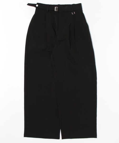 aimoha（アイモハ）の「調節ベルト付きワイドタックスラックスパンツ（スラックス・メンズ・ライトベージュ/チョコ/ブラック・MEDIUM/LARGE）」の18枚目の写真