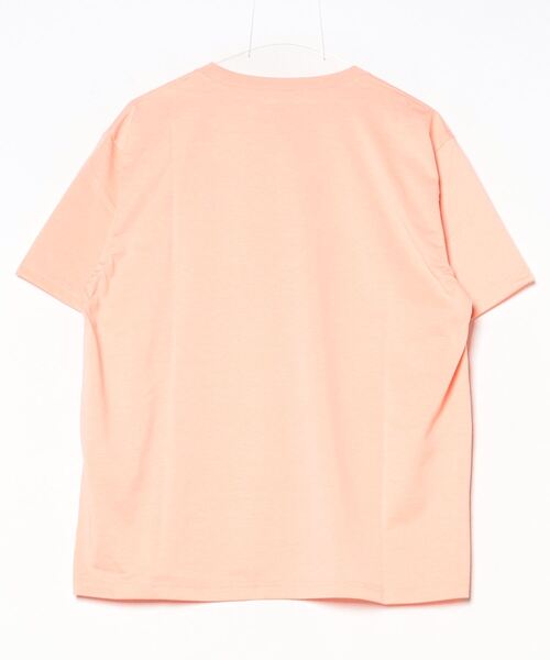 CHUMS(チャムス)の「CHUMS/チャムス 半袖Tシャツ フロントプリント UVケア 速乾 CH01-2540(Tシャツ/カットソー・メンズ・ブラック/ライトベージュ/ホワイト/サーモンピンク・M/L/XL)」の5枚目の写真