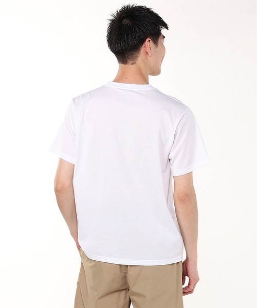 CHUMS(チャムス)の「CHUMS/チャムス 半袖Tシャツ フロントプリント UVケア 速乾 CH01-2540(Tシャツ/カットソー・メンズ・ブラック/ライトベージュ/ホワイト/サーモンピンク・M/L/XL)」の6枚目の写真
