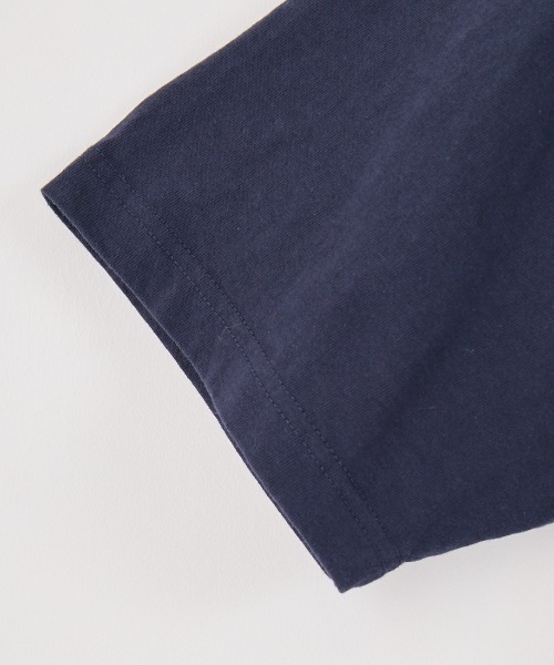 FUNG（ファング）の「[FUNG/ファング] IM ALRIGHT カットオフ プリントＴシャツ（Tシャツ/カットソー・レディース・ネイビー・M）」の21枚目の写真