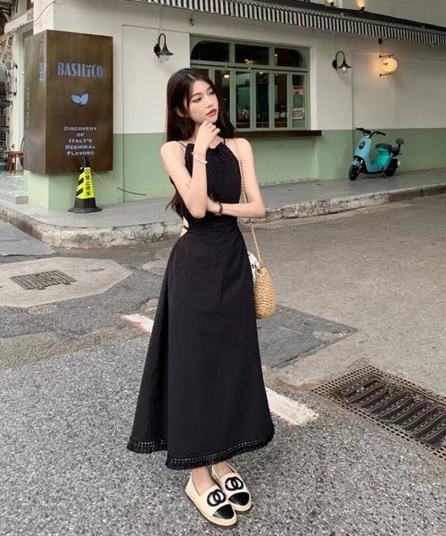 新品タグ付き✨定価59400円！ラブモスキーノ【40】レースワンピース セール】 【OUTLET】ボーラーレースワンピース （ロング・マキシ