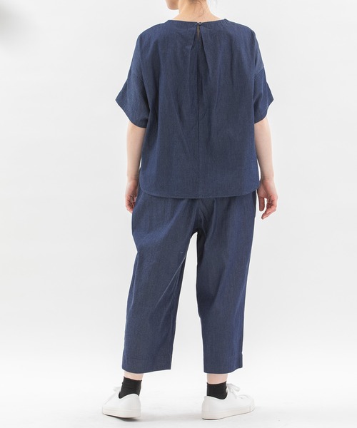 nop de nod(ノップドゥノッド)の「Pommeパンツ(その他パンツ・レディース・ブラック/ブルー系その他/インディゴブルー・3)」の17枚目の写真
