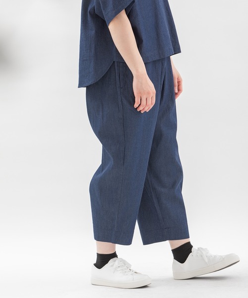nop de nod(ノップドゥノッド)の「Pommeパンツ(その他パンツ・レディース・ブラック/ブルー系その他/インディゴブルー・3)」の15枚目の写真