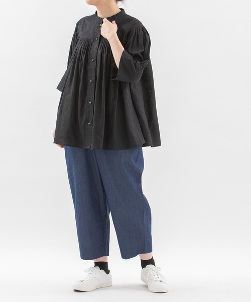 nop de nod(ノップドゥノッド)の「Pommeパンツ(その他パンツ・レディース・ブラック/ブルー系その他/インディゴブルー・3)」の8枚目の写真