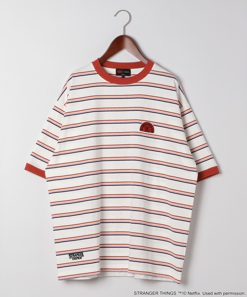 ニコアンド 【STRANGER THINGS】コラボ T セール】【STRANGER THINGS】コラボ プリントTシャツ Season 1