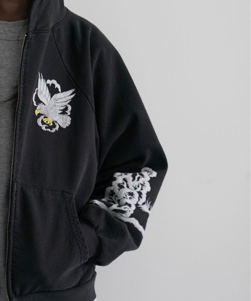 Basketcase Souvenir, zip up（パーカー）｜Basketcase（バスケット