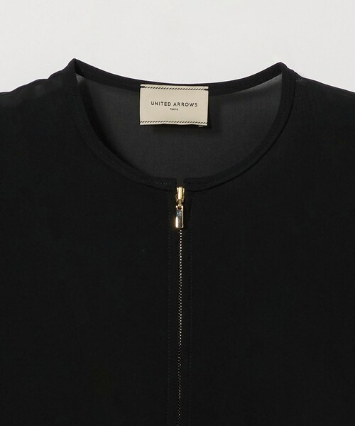 UNITED ARROWS(ユナイテッドアローズ)の「シアーブルゾン(ブルゾン・レディース・オフホワイト/ブラック・FREE)」の16枚目の写真