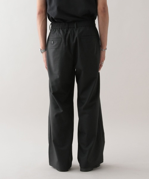 RAGEBLUE（レイジブルー）の「TRストレッチ/バギーワイドパンツ（スラックス・メンズ・ブラック/ブラウン系その他/ブラック系その他/ベージュ/ホワイト・SMALL/MEDIUM/LARGE）」の7枚目の写真