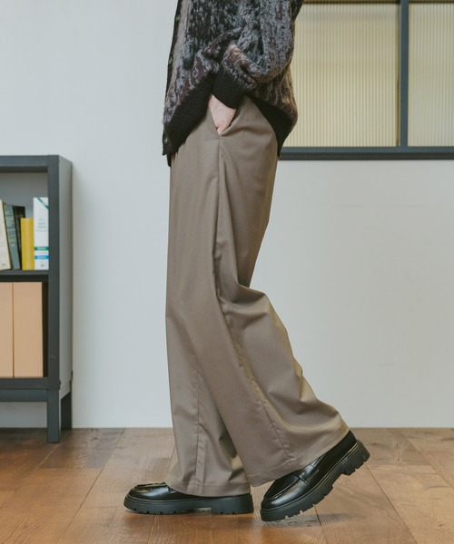 セール】TRストレッチ/バギーワイドパンツ（スラックス）｜RAGEBLUE