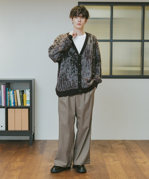 TRストレッチ/バギーワイドパンツ（スラックス）｜RAGEBLUE（レイジ