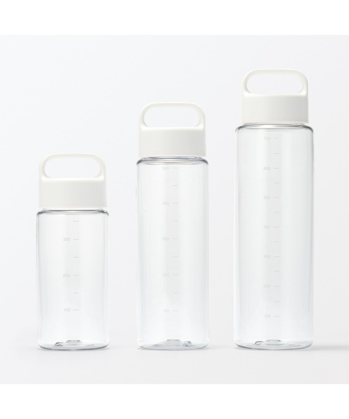 無印良品(ムジルシリョウヒン)の「持ち運びやすい 目盛り付き ドリンクボトル 約700mL(水筒・メンズ・ブラック/ブルー/ホワイト・FREE)」の9枚目の写真