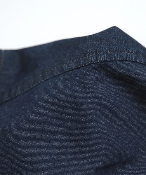 D.M.G.（ドミンゴ）の「[D.M.G / ディーエムジー] 5ozデニム ナチュラルシャツ（シャツ/ブラウス・レディース・ワンウォッシュ・3/2）」の13枚目の写真