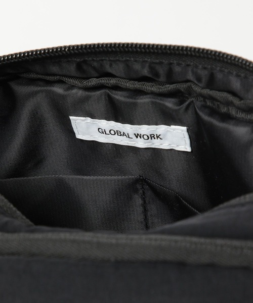 GLOBAL WORK（グローバルワーク）の「撥水ボトルインショルダー/494022（ショルダーバッグ・メンズ・ブラック系/グレー/ベージュ・ONE SIZE）」の14枚目の写真