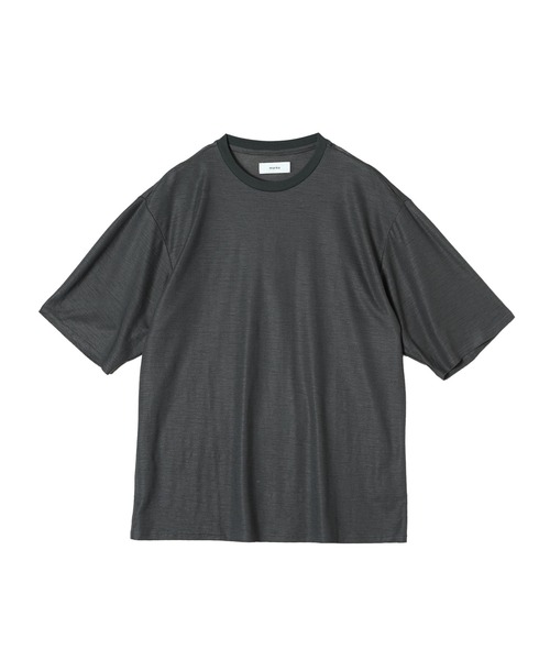 marka（マーカ）の「marka CREW NECK TEE M25B02CS01B（Tシャツ/カットソー・メンズ・ブラック/グレー・1/2/3）」の2枚目の写真