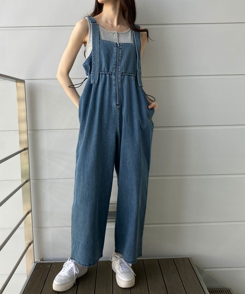 2023ss　Plage　デニムサロペット36 Amazon | [WBLLGG] サロペット デニム レディース レッド