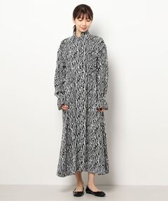 【203】アナイ　グラデーションジオメトリック　ワンピース 楽天市場】【SALE／50%OFF】グラデーションジオメトリック