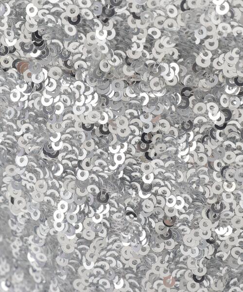 SHOO・LA・RUE（シューラルー）の「スパンコール巾着ショルダーバッグ（ショルダーバッグ・レディース・ブラック/シルバー/オフホワイト・00）」の4枚目の写真