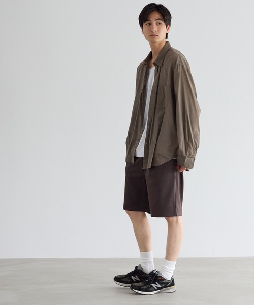 coca（coca）（コカ）の「ソフトスウェットショートパンツ（その他パンツ・メンズ・ネイビー/ブラウン/ブラック/グレー・XL/L/M）」の12枚目の写真