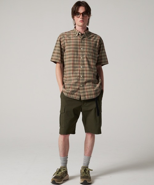 Eddie Bauer（エディーバウアー）の「タイドゥランズ 半袖シャツ（シャツ/ブラウス・メンズ・ネイビー系/アイボリー系/グリーン系/ブラウン系/グレー系/イエロー系・M/L/S/XXL/XL）」の10枚目の写真