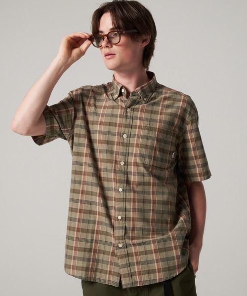 Eddie Bauer（エディーバウアー）の「タイドゥランズ 半袖シャツ（シャツ/ブラウス・メンズ・ネイビー系/アイボリー系/グリーン系/ブラウン系/グレー系/イエロー系・M/L/S/XXL/XL）」の22枚目の写真