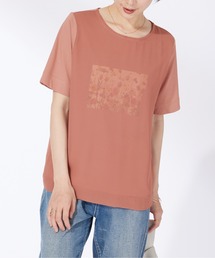〈日比谷花壇〉シフォン重ねプルオーバー
