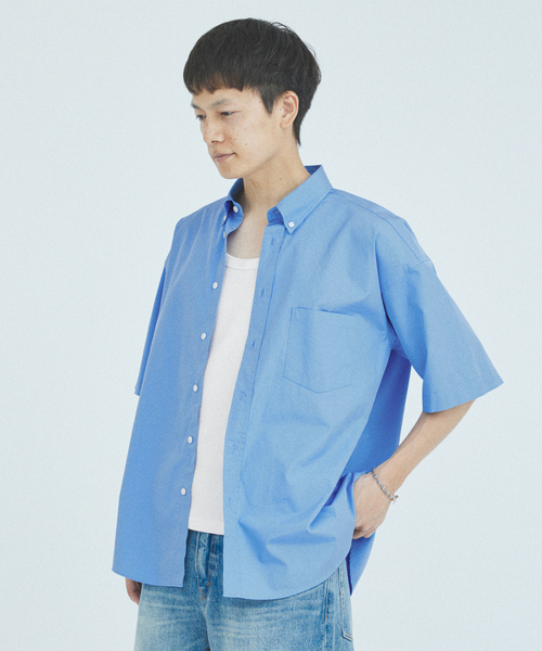 トップス JOURNAL TRISECT THOMAS MASON FAT SHIRT TRISECT 2】THOMAS MAISON / トーマスメイソン FAT ボタンダウン
