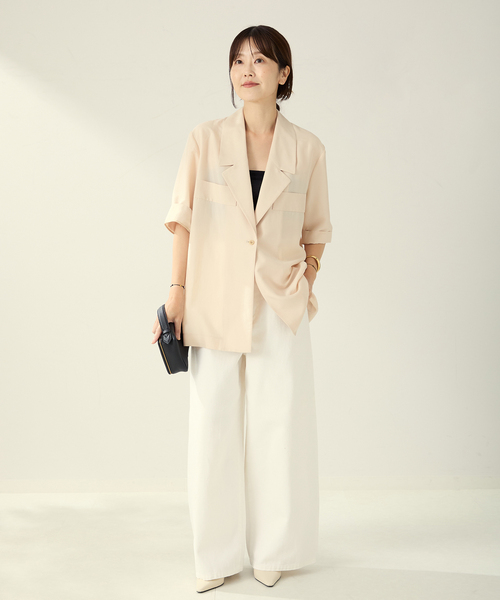 plage BLAZERジャケット plage（プラージュ）の「Big Tailored ジャケット（テーラード