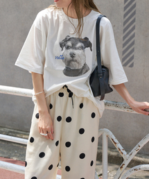 SCREEN STARS ex DOG Tee (ミニチュア シュナウザー)