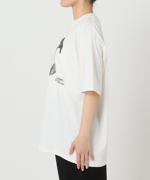 OUTDOOR PRODUCTS（アウトドアプロダクツ）の「SCREEN STARS ex DOG Tee (ミニチュア シュナウザー)（Tシャツ/カットソー・レディース・ホワイト系その他・LARGE/MEDIUM）」の17枚目の写真