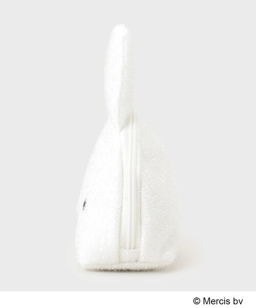 OPAQUE.CLIP（オペークドットクリップ）の「【miffyコラボ】フェイス型キラキラポーチ（ポーチ・レディース・シルバー系7/ゴールド系7/オフホワイト/ブラック/ライトベージュ・00）」の15枚目の写真