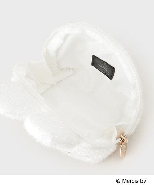 OPAQUE.CLIP（オペークドットクリップ）の「【miffyコラボ】フェイス型キラキラポーチ（ポーチ・レディース・シルバー系7/ゴールド系7/オフホワイト/ブラック/ライトベージュ・00）」の17枚目の写真