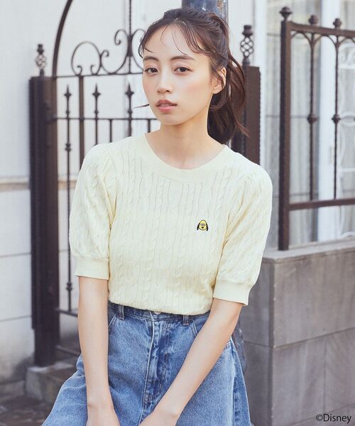 セール】Disney×Seiji Matsumoto刺繍ニット（ニット/セーター）｜earth